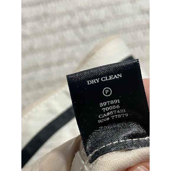 Ann Taylor Devin Tailored Ankle Dress Pants Womens Size 2 Petite 2P Tan Stretch - Picture 10 of 10